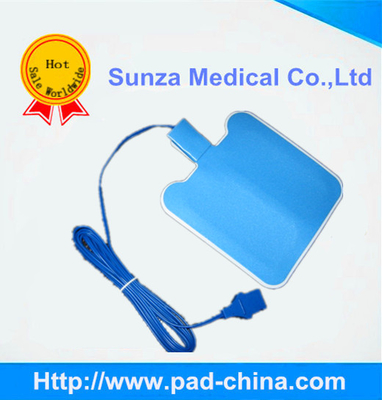 Horizontal ESU plate,Bipolar reusable grounding pad,elelctrosurgical dispersive elelctrode