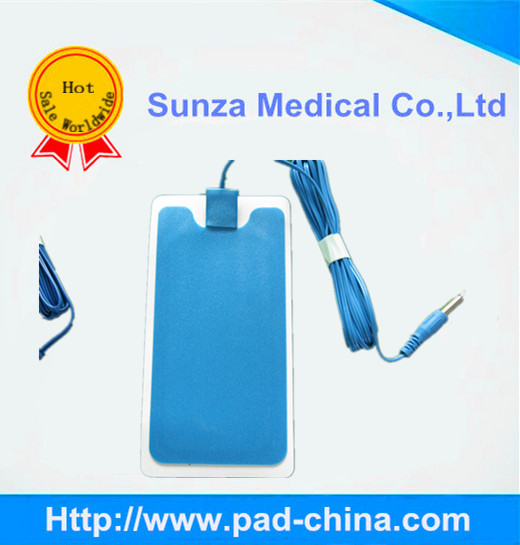 Electrosurgical Disposable Ground Pads With Cable, ESU plate with 6.3mm plug,surgical pads