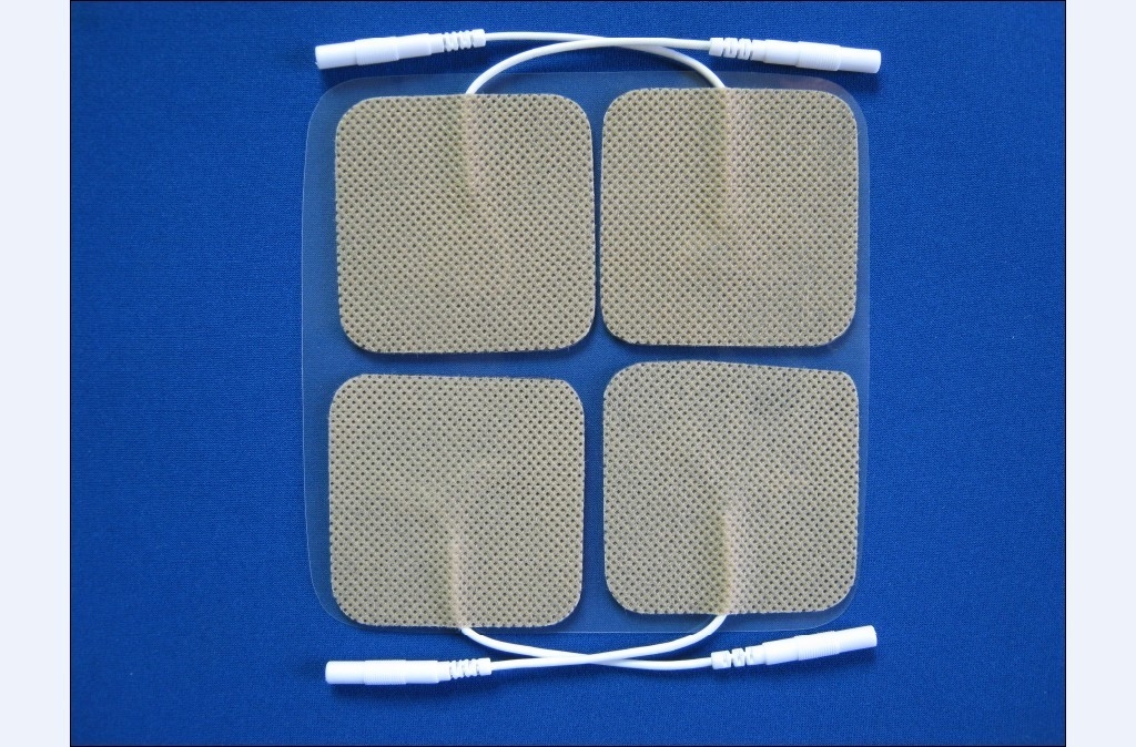 adhesive reusable TENS EMS ELECTRODES lead wire with 2.0mm/2.5mm pin connector