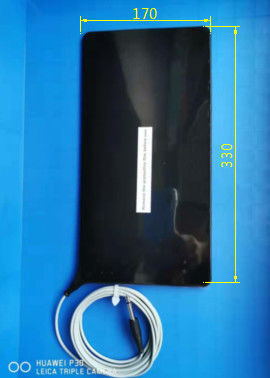 Silikonmaterialplatte, wiederverwendbar, Auflage mit Draht erdend, Länge 3m, Qualitätssilikonauflage für ESU 6,3 Pin-STECKER